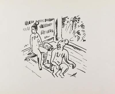 Bild Nr.2: 125-4144 Pechstein, Max: (Künstlergraphik)