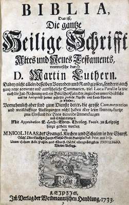 Bild Nr.2: 125-42 Biblia germanica.: (Bibeln)