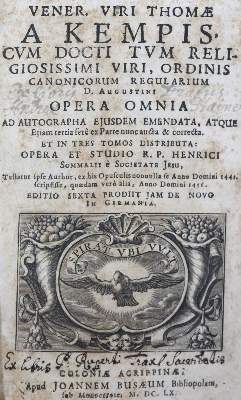 Bild Nr.2: 125-422 Thomas von Kempen.: (Alte Drucke, Handschriften und Theologie)