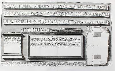 Bild Nr.2: 125-4220 Piranesi, Giovanni Battista: (Künstlergraphik)