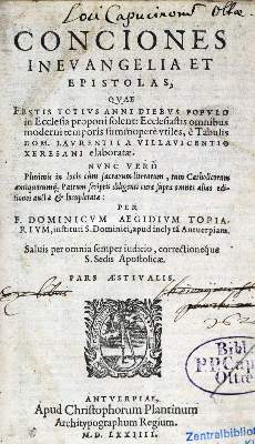 Bild Nr.1: 125-423 Topiarius,A.: (Alte Drucke, Handschriften und Theologie)