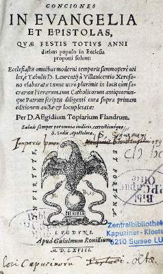 Bild Nr.2: 125-423 Topiarius,A.: (Alte Drucke, Handschriften und Theologie)