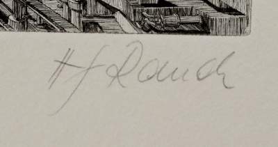 Bild Nr.4: 125-4263 Rauch, Hans Georg: (Künstlergraphik)