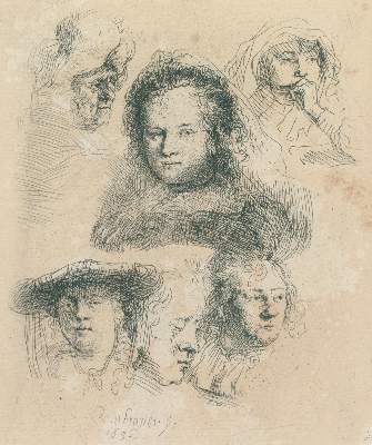 Bild Nr.1: 125-4275 Rembrandt, Harmensz van Rijn: (Künstlergraphik)