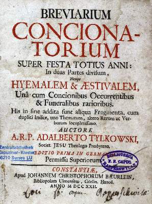 Bild Nr.1: 125-428 Tylkowski,(W.).: (Alte Drucke, Handschriften und Theologie)