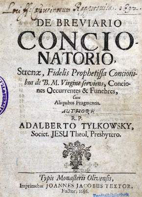 Bild Nr.3: 125-428 Tylkowski,(W.).: (Alte Drucke, Handschriften und Theologie)