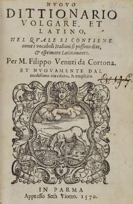 Bild Nr.1: 125-430 Venuti,F.: (Alte Drucke, Handschriften und Theologie)