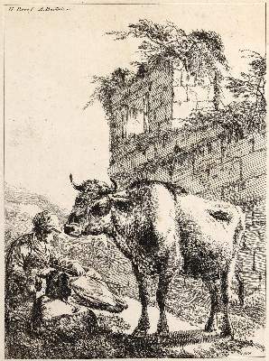 Bild Nr.1: 125-4306 Roos, Joseph (gen. de Rosa).: (Künstlergraphik)