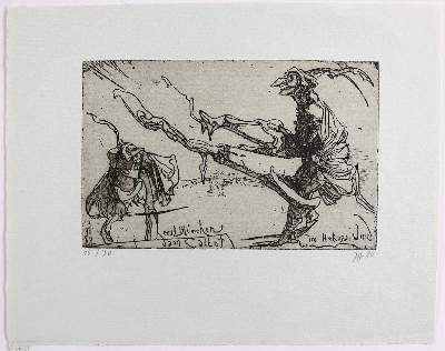 Bild Nr.5: 125-4405 Janssen, Horst: (Künstlergraphik, Totentanz)