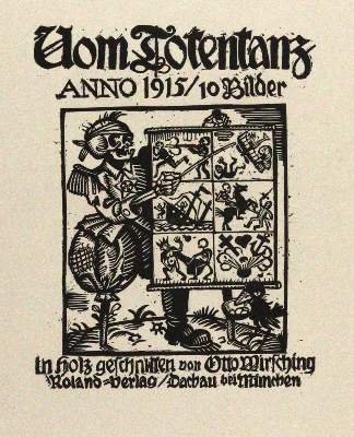 Bild Nr.1: 125-4407 Wirsching, Otto: (Künstlergraphik, Totentanz)