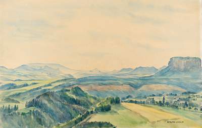 Bild Nr.1: 125-4414 Uhlig, Irmgard: (Künstlergraphik)