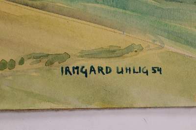 Bild Nr.2: 125-4414 Uhlig, Irmgard: (Künstlergraphik)