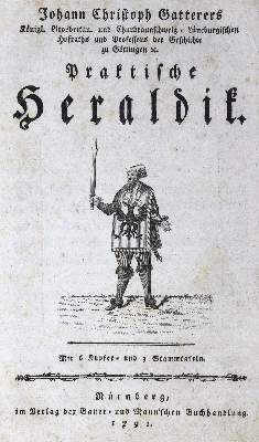Bild Nr.1: 125-448 Gatterer,J.C.: (Genealogie und Heraldik)