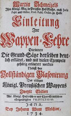Bild Nr.1: 125-450 Schmeizel,M.: (Genealogie und Heraldik)