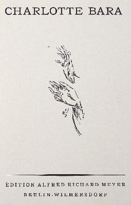 Bild Nr.2: 125-473 Meyer,A.R.: (Film - Theater - Tanz, Bara)