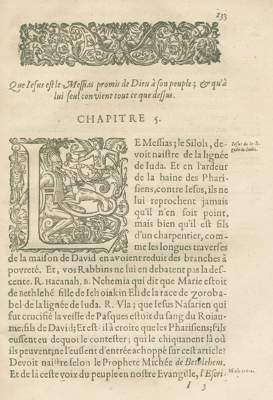 Bild Nr.1: 125-496 Mornay,P.de, Sieur du Plessis-Marly.: (Judaica)