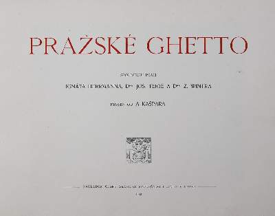 Bild Nr.1: 125-497 Kaspar,A. (Illustr.).: (Judaica, Prag)