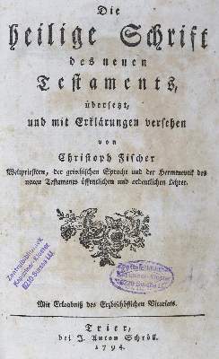 Bild Nr.2: 125-50 Biblia germanica.: (Bibeln)