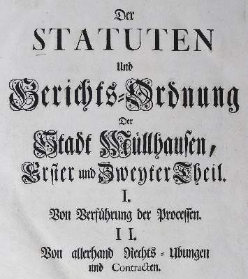 Bild Nr.1: 125-504 Mülhausen.: (Juridica und Kriminologie, Elsass)