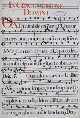 Bild Nr.1: 125-578 Liturgische Musikhandschrift.: (Musik, Handschriften)