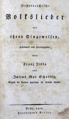 Bild Nr.1: 125-591 Ziska,F. u. J.M.Schottky.: (Musik)
