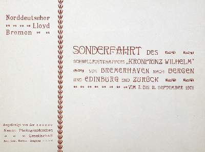 Bild Nr.4: 125-607 Norddeutscher Lloyd.: (Seewesen)