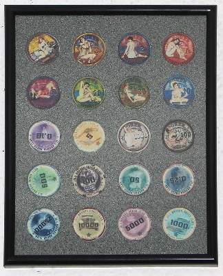 Bild Nr.21: 125-608 Jetons. (Spiele, Casino)