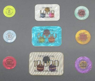 Bild Nr.24: 125-608 Jetons. (Spiele, Casino)