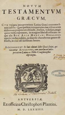 Bild Nr.1: 125-62 Biblia polyglotta.: (Bibeln)