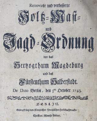 Bild Nr.1: 125-627 Fleming,H.F.v.: (Jagd)