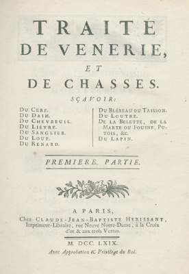 Bild Nr.1: 125-628 Goury de Champgrand,C.J.: (Jagd)
