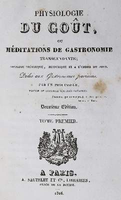 Bild Nr.1: 125-646 (Brillat-Savarin,J.A.).: (Küche und Haushalt, Gastrosophie)
