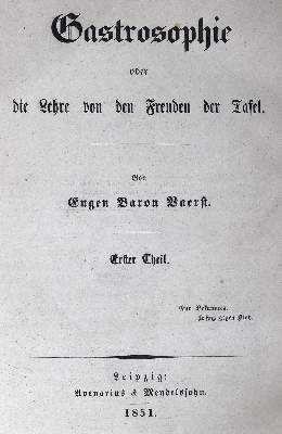 Bild Nr.1: 125-653 Vaerst,E.: (Küche und Haushalt, Gastrosophie)