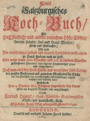 Bild Nr.1: 125-708 Hagger,C.: (Küche und Haushalt, Kochbücher)