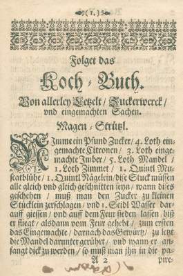 Bild Nr.2: 125-718 Koch- und Artzney-Buch, Ein.: (Küche und Haushalt, Kochbücher)