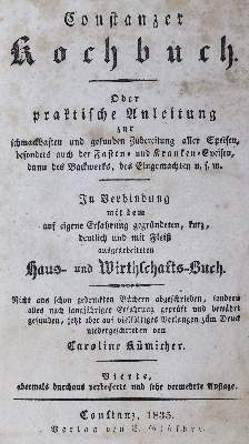 Bild Nr.1: 125-719 Kümicher,C.: (Küche und Haushalt, Kochbücher)
