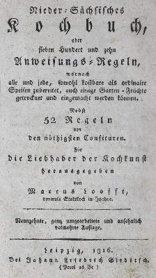 Bild Nr.2: 125-725 Loofft,M.: (Küche und Haushalt, Kochbücher)