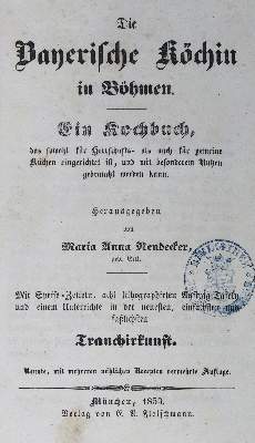 Bild Nr.1: 125-732 Neudecker,M.A.: (Küche und Haushalt, Kochbücher)