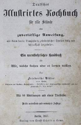 Bild Nr.2: 125-738 Ritter,F.: (Küche und Haushalt, Kochbücher)