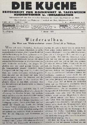 Bild Nr.1: 125-762 Küche, Die.: (Küche und Haushalt, Kochbücher, Zeitschriften und Zeitungen)