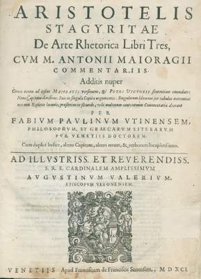 Bild Nr.1: 125-8 Aristoteles.: (Alte Drucke, Handschriften und Theologie)