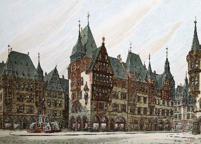 Bild Nr.1: 125-805 Fassaden für Frankfurt am Main.: (Architektur, Frankfurt/M.)