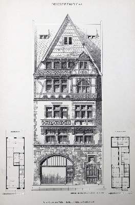 Bild Nr.3: 125-805 Fassaden für Frankfurt am Main.: (Architektur, Frankfurt/M.)