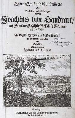 Bild Nr.2: 125-816 Sandrart,J.v.: (Architektur)