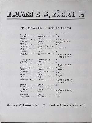 Bild Nr.1: 125-835 Blumer & Co.: (Ornamente)