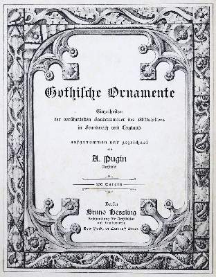 Bild Nr.1: 125-837 Pugin,A.: (Ornamente)