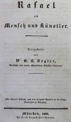 Bild Nr.2: 125-840 Nagler,G.K.: (Raffael)