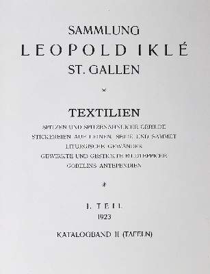 Bild Nr.1: 125-847 Ikle,L.: (Textil)