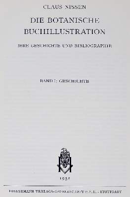 Bild Nr.1: 125-853 Nissen,C.: (Botanik)