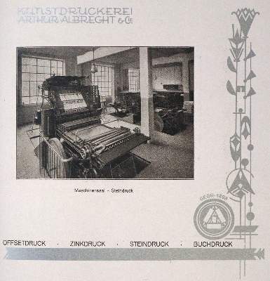 Bild Nr.3: 125-859 Albrecht,A.: (Druckkunst)
